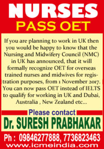 Nurses Pass OET